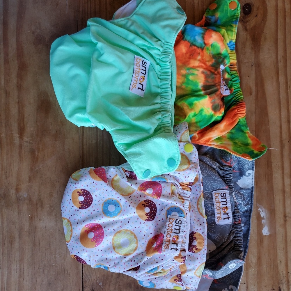 4 smartbottom diapers